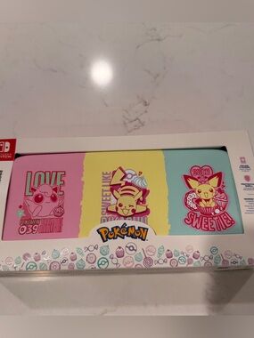 Nintendo Pokémon Trio Protective Case Set - Pink, Yellow, Blue